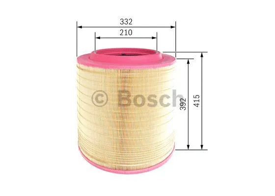 Воздушный фильтр BOSCH F 026 400 535 - Фото 1