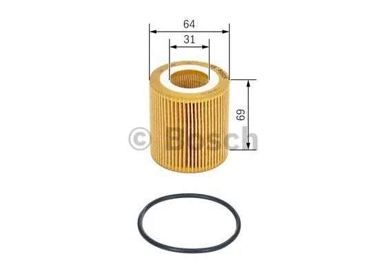Масляний фільтр BOSCH F 026 407 177 - Фото 3