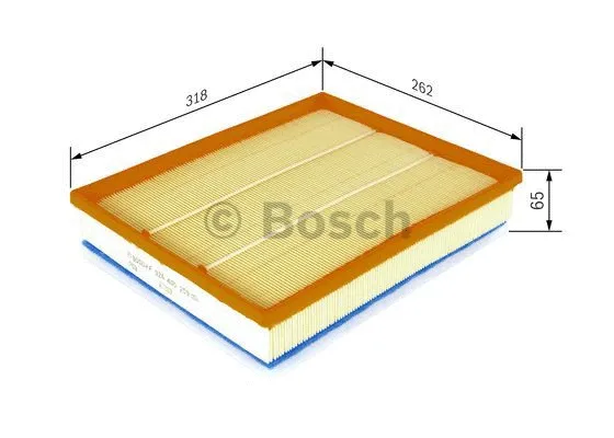 Воздушный фильтр BOSCH F 026 400 259 - Фото 4