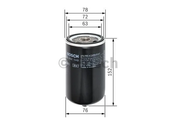 Топливный фильтр BOSCH F 026 402 140 - Фото 1