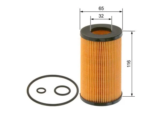 Масляный фильтр BOSCH 0 986 TF0 011 - Фото 3