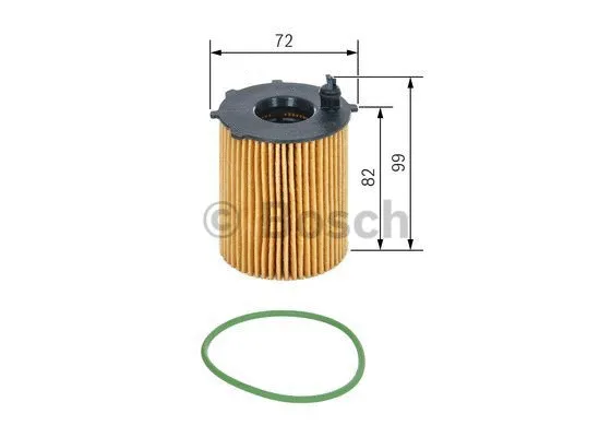 Масляний фільтр BOSCH F 026 407 082 - Фото 4