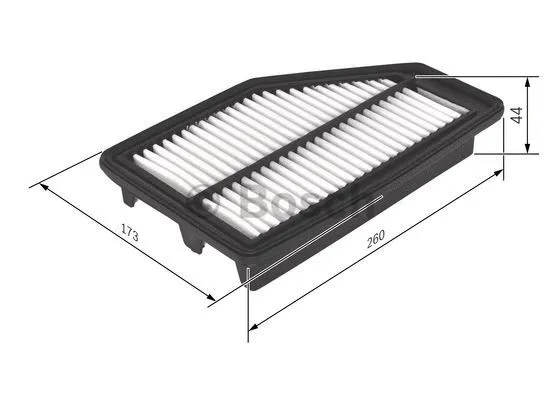 Воздушный фильтр BOSCH F 026 400 295 - Фото 3