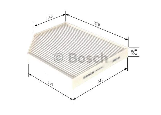Фильтр салона BOSCH 1 987 435 016 - Фото 2