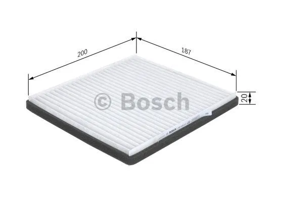 Фильтр салона BOSCH 1 987 435 013 - Фото 4