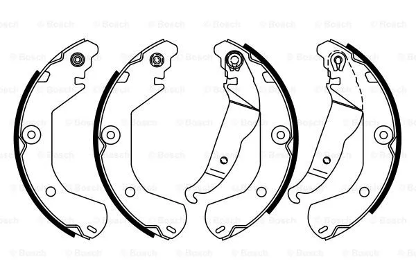 Гальмівні колодки BOSCH 0 986 487 924 - Фото 4