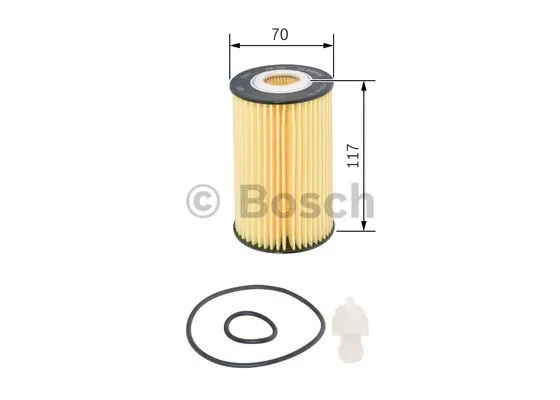 Масляний фільтр BOSCH F 026 407 107 - Фото 3