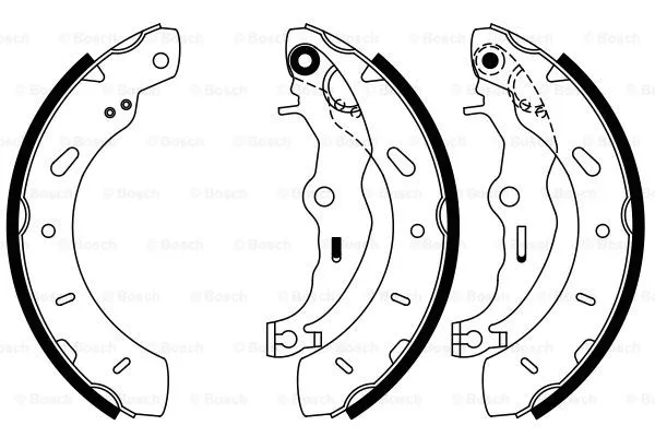 Тормозные колодки BOSCH 0 986 487 796 - Фото 3