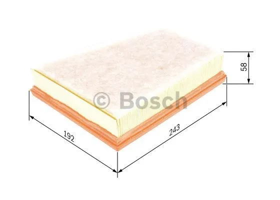 Воздушный фильтр BOSCH F 026 400 250 - Фото 4