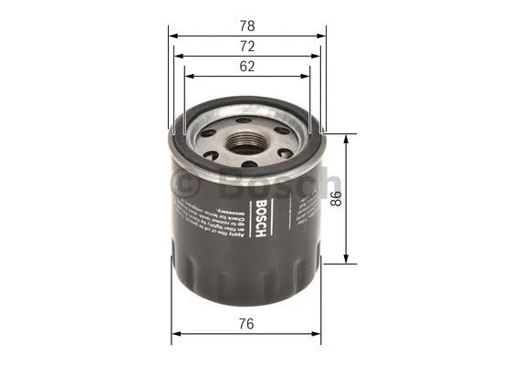 Масляный фильтр BOSCH F 026 407 188 - Фото 1