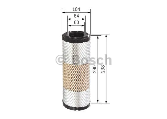 Повітряний фільтр BOSCH F 026 400 320 - Фото 1
