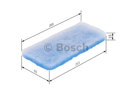 Фильтр салона BOSCH 1 987 435 047 - Фото 4