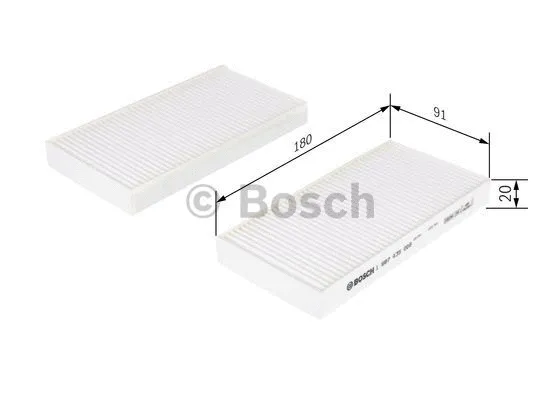 Фильтр салона BOSCH 1 987 435 008 - Фото 1