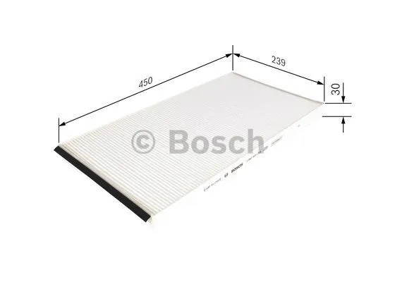 Фильтр салона BOSCH 1 987 431 204 - Фото 1