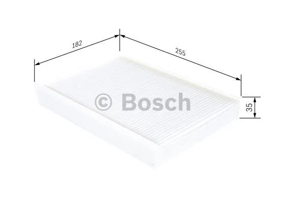 Фильтр салона BOSCH 1 987 432 272 - Фото 4
