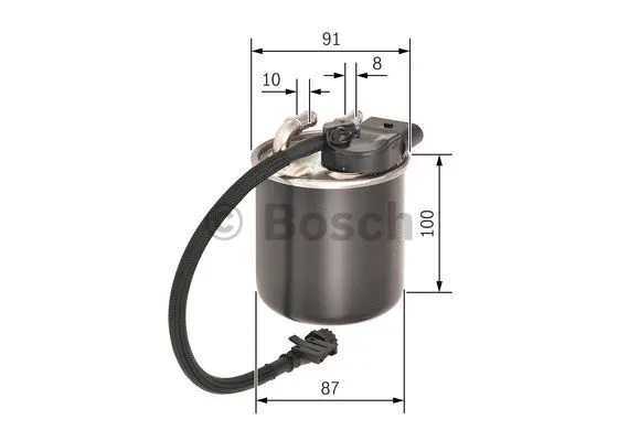 Топливный фильтр BOSCH F 026 402 841 - Фото 3