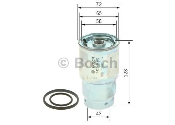 Топливный фильтр BOSCH F 026 402 802 - Фото 3