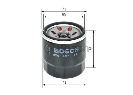 Масляний фільтр BOSCH F 026 407 142 - Фото 1