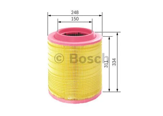 Воздушный фильтр BOSCH F 026 400 499 - Фото 2