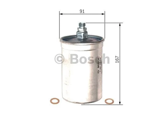 Топливный фильтр BOSCH 0 986 AF8 093 - Фото 4