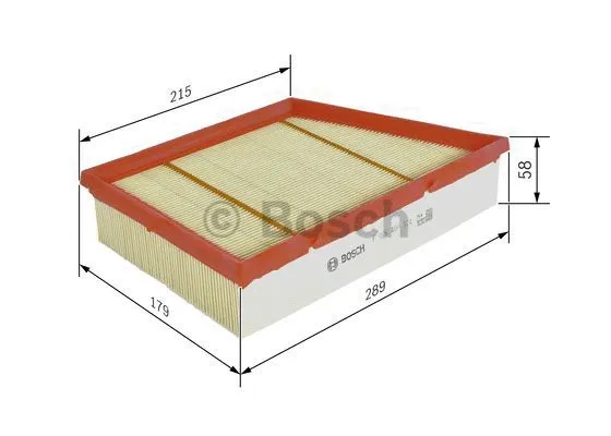 Воздушный фильтр BOSCH F 026 400 324 - Фото 4