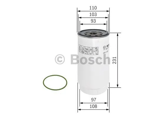 Топливный фильтр BOSCH F 026 402 179 - Фото 1