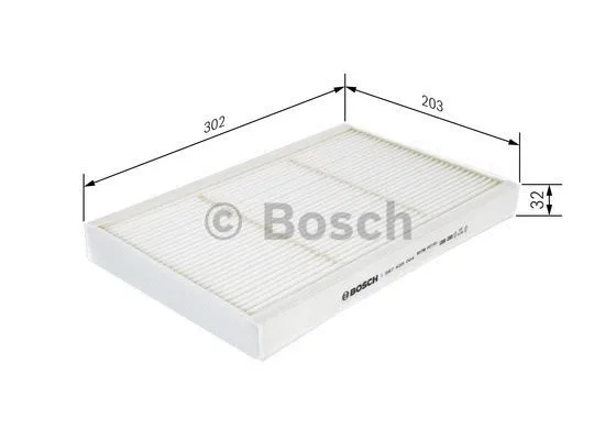 Фильтр салона BOSCH 1 987 435 004 - Фото 1