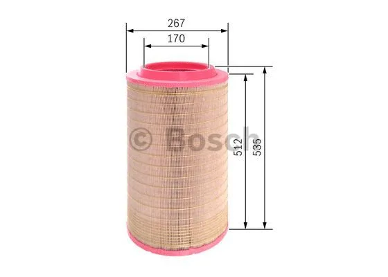 Воздушный фильтр BOSCH F 026 400 532 - Фото 4