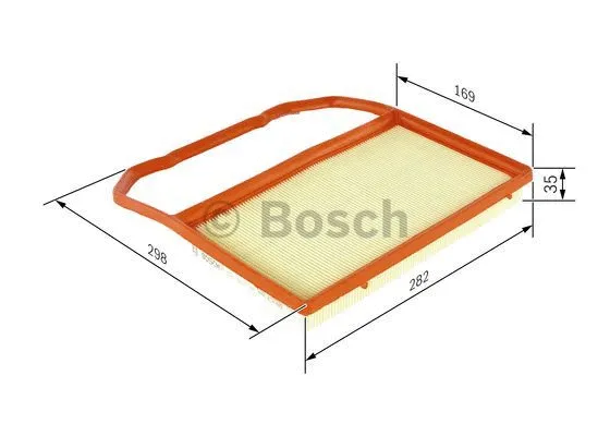 Воздушный фильтр BOSCH F 026 400 285 - Фото 3