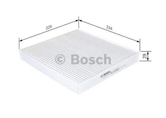 Фильтр салона BOSCH 1 987 432 177 - Фото 3