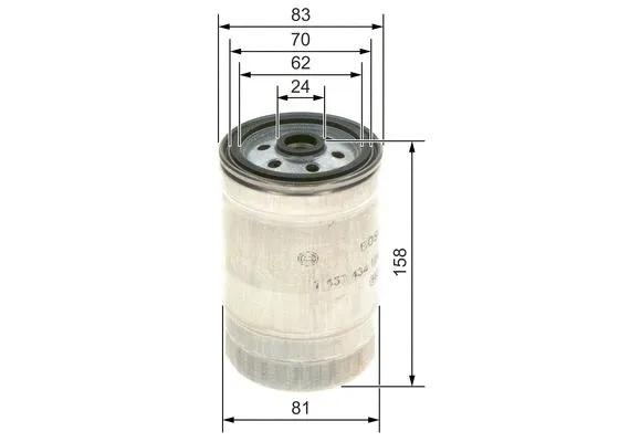 Топливный фильтр BOSCH 1 457 434 177 - Фото 3