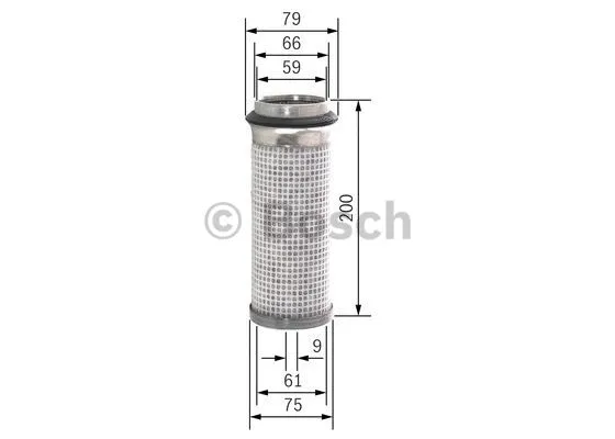 Фильтр добавочного воздуха BOSCH F 026 400 335 - Фото 3