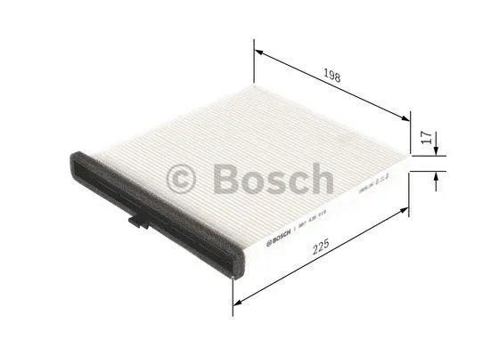 Фильтр салона BOSCH 1 987 435 019 - Фото 4