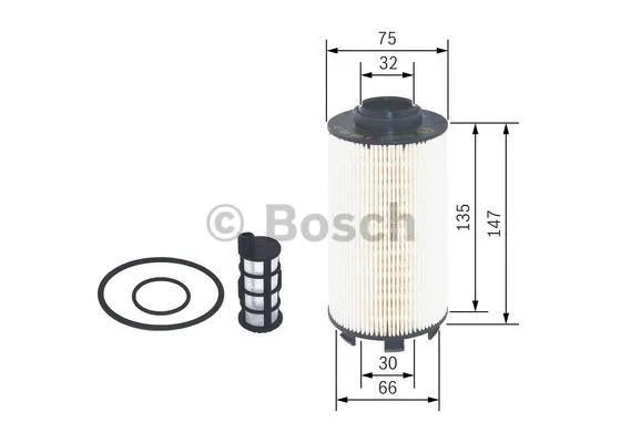 Топливный фильтр BOSCH F 026 402 177 - Фото 2