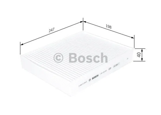 Фильтр салона BOSCH 1 987 435 003 - Фото 1