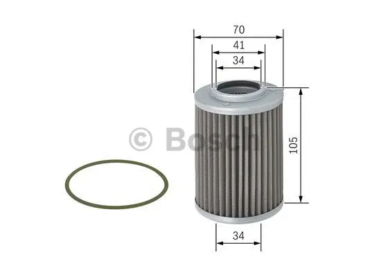 Фильтр масла гидроусилителя (ГУР) BOSCH F 026 404 006 - Фото 2