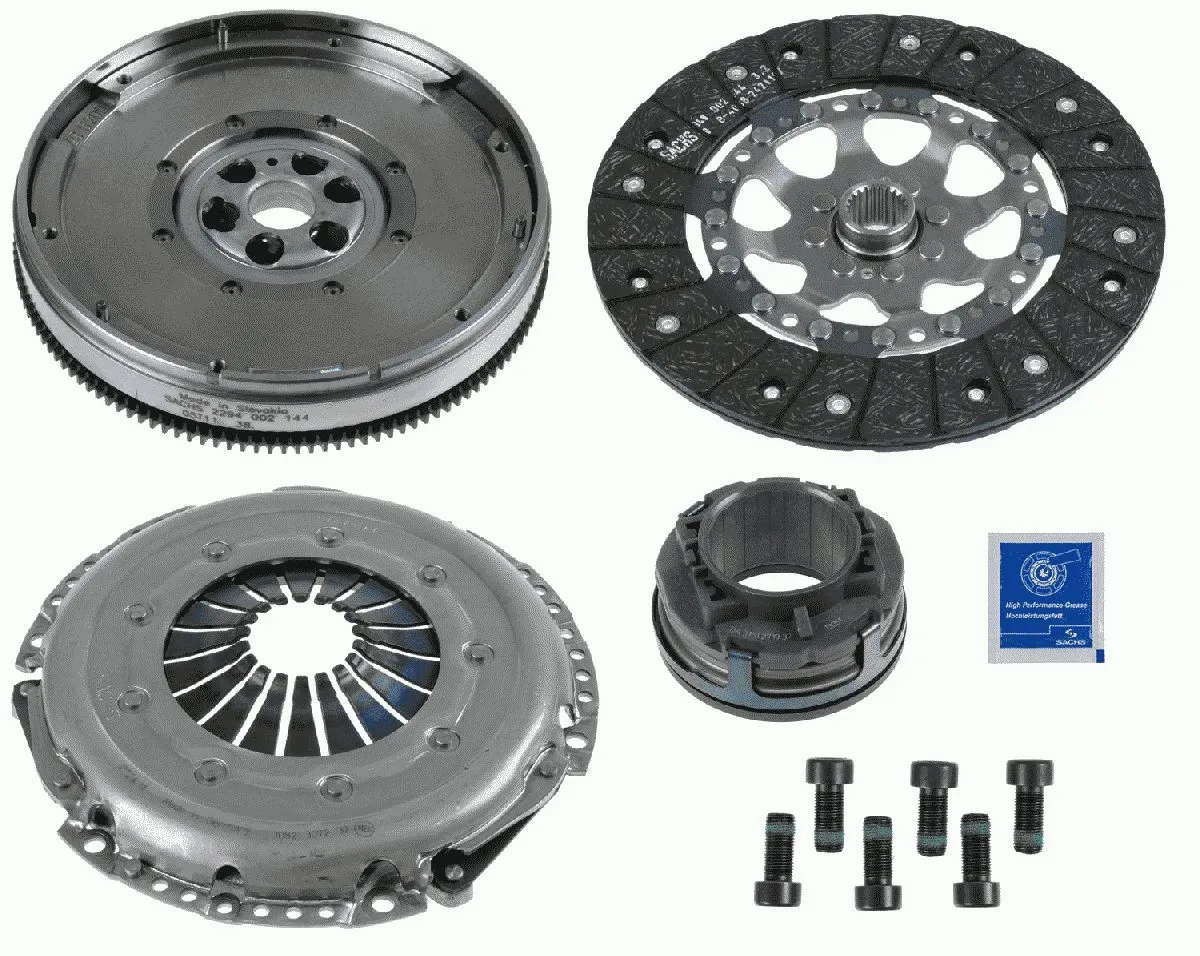 Комплект сцепления SACHS 2290 601 015 ZMS-модуль (двухмассовый маховик)