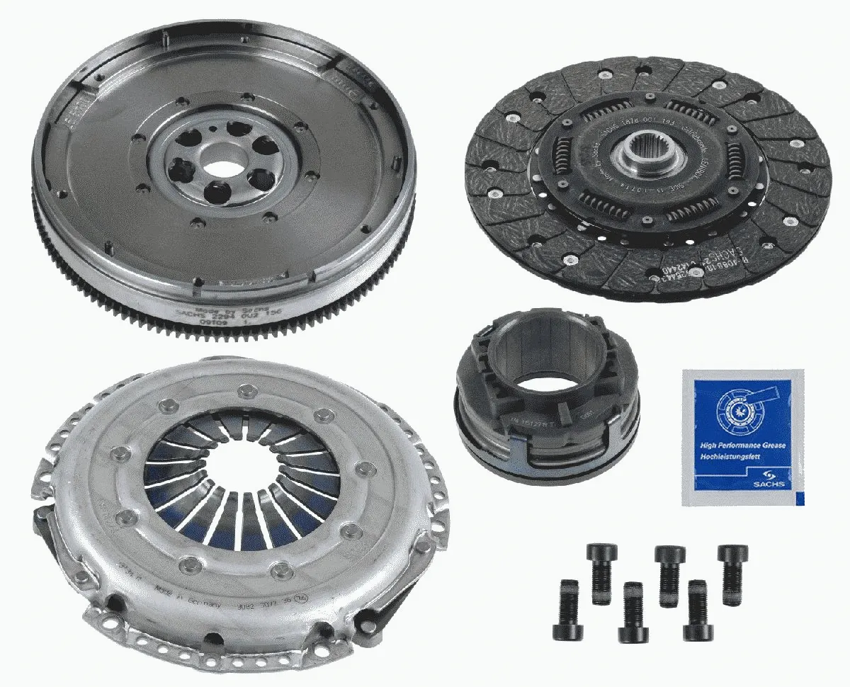 Комплект сцепления SACHS 2290 601 008 ZMS-модуль (двухмассовый маховик)