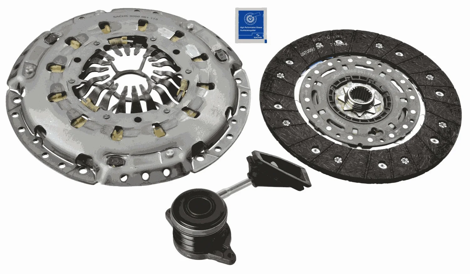 Комплект сцепления SACHS 3000 990 190 XTend Kit plus CSC