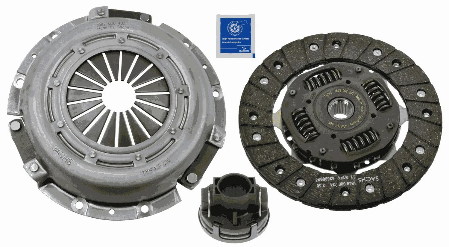 Комплект сцепления SACHS 3000 951 003