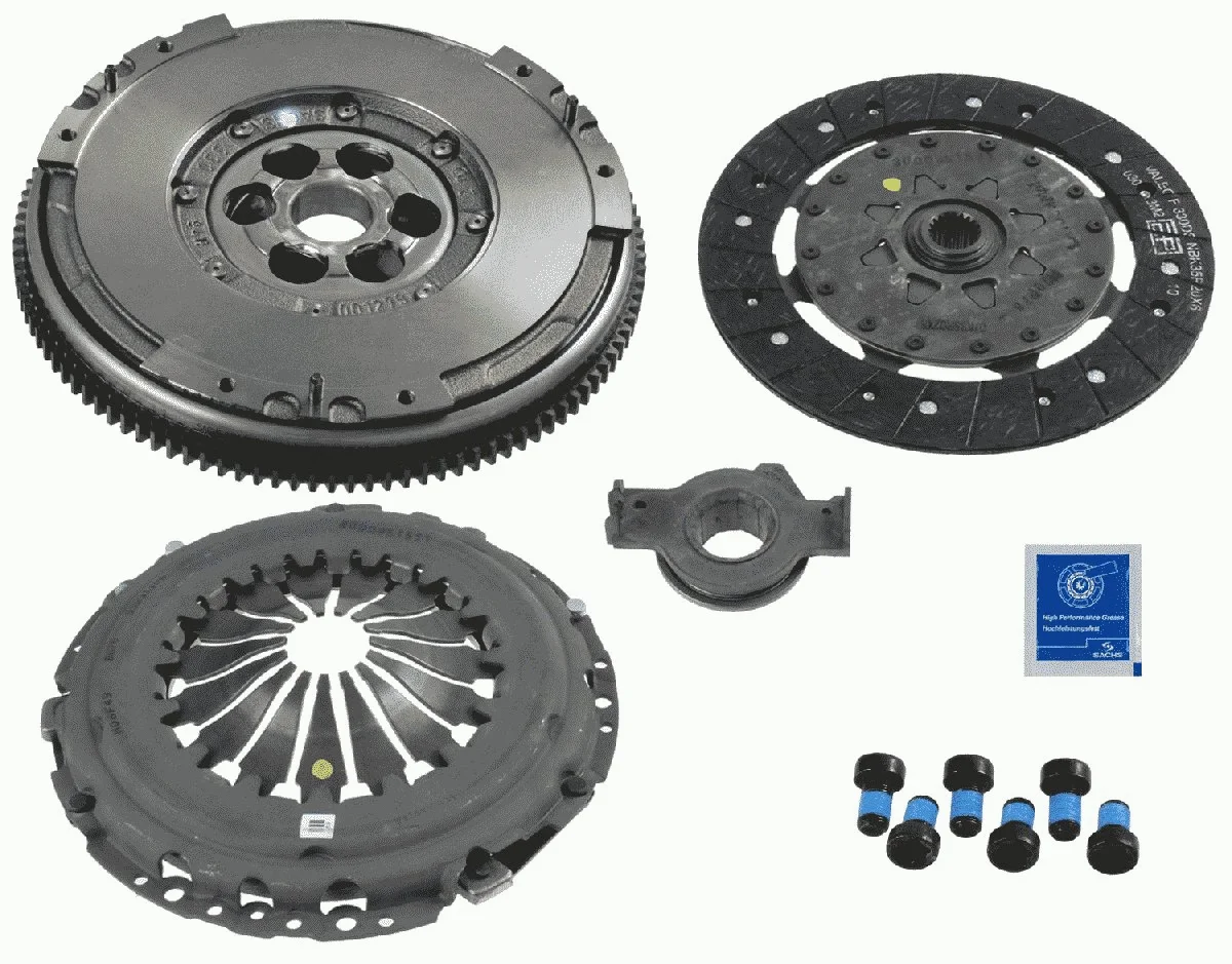 Комплект сцепления SACHS 2290 601 078 ZMS-модуль (двухмассовый маховик)