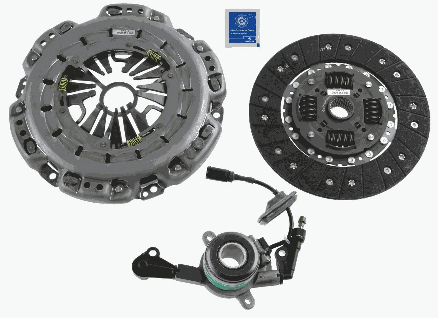 Комплект сцепления SACHS 3000 990 169