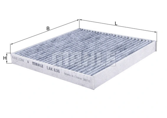 Фильтр салона KNECHT LAK 636