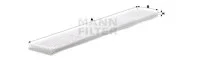 Фильтр салона MANN-FILTER CU 155 0037