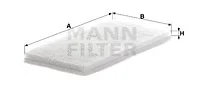 Фильтр салона MANN-FILTER CU 2603 (10)