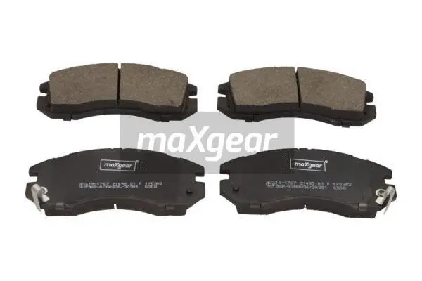 Гальмівні колодки MAXGEAR 19-1767