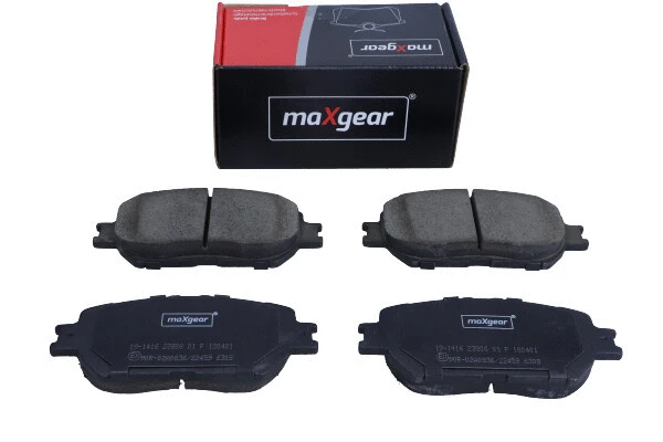 Гальмівні колодки MAXGEAR 19-1416 - Фото 1