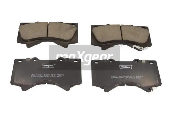 Гальмівні колодки MAXGEAR 19-1471