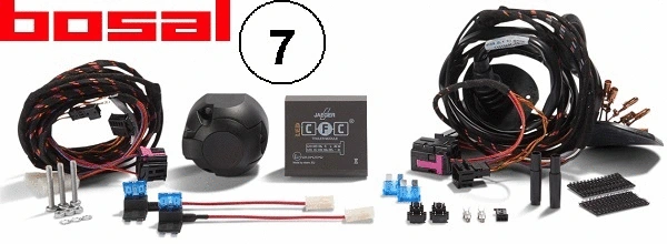 Комплект электрики, прицепное оборудование BOSAL 011-558