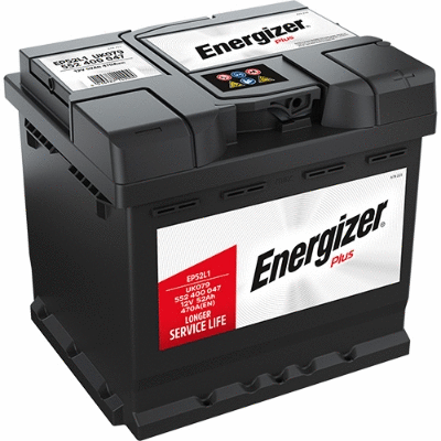 Стартерная аккумуляторная батарея ENERGIZER EP52-L1 Energizer Plus